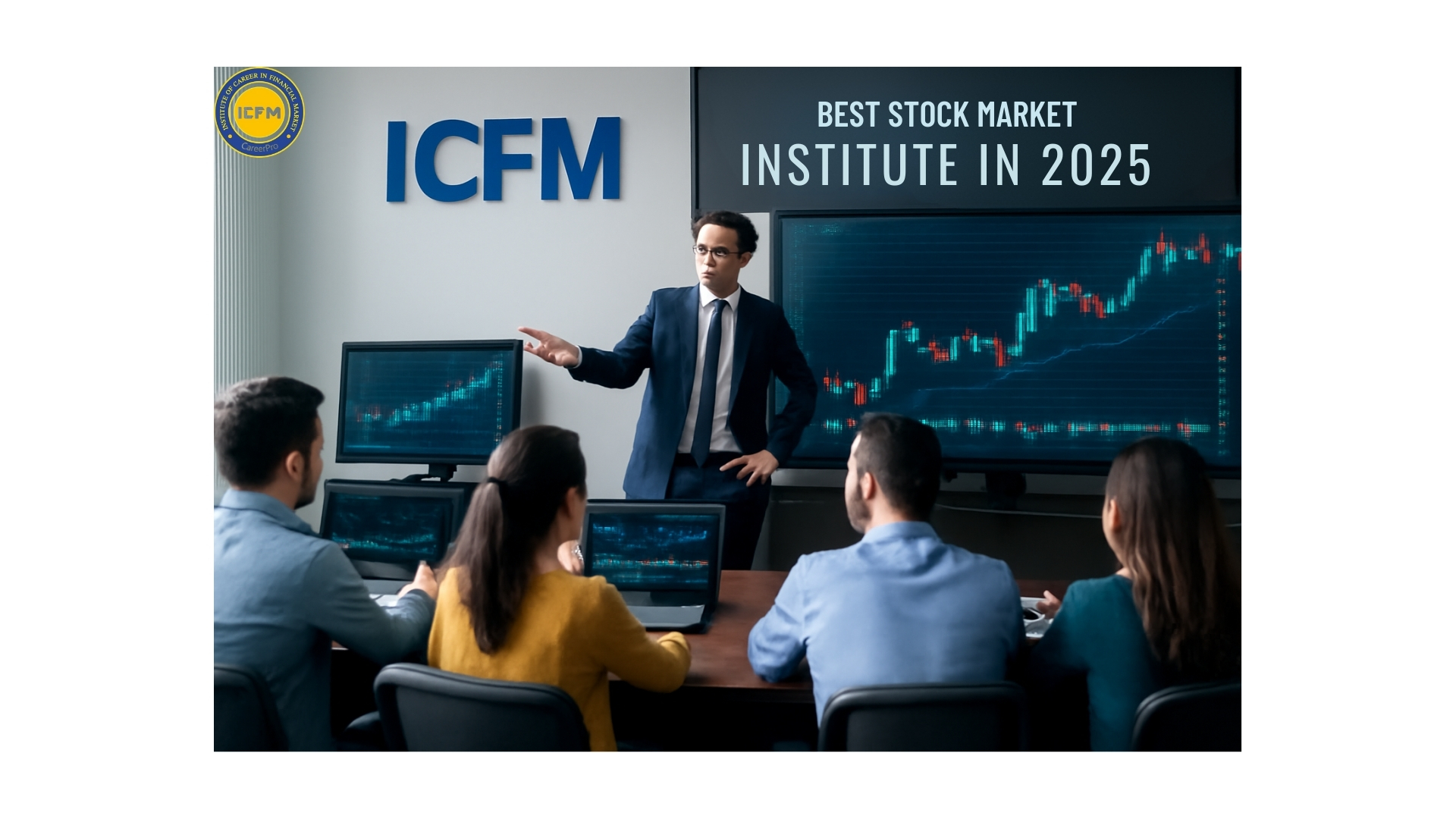 ICFM – Best Stock Market Institute in India with live training 2025