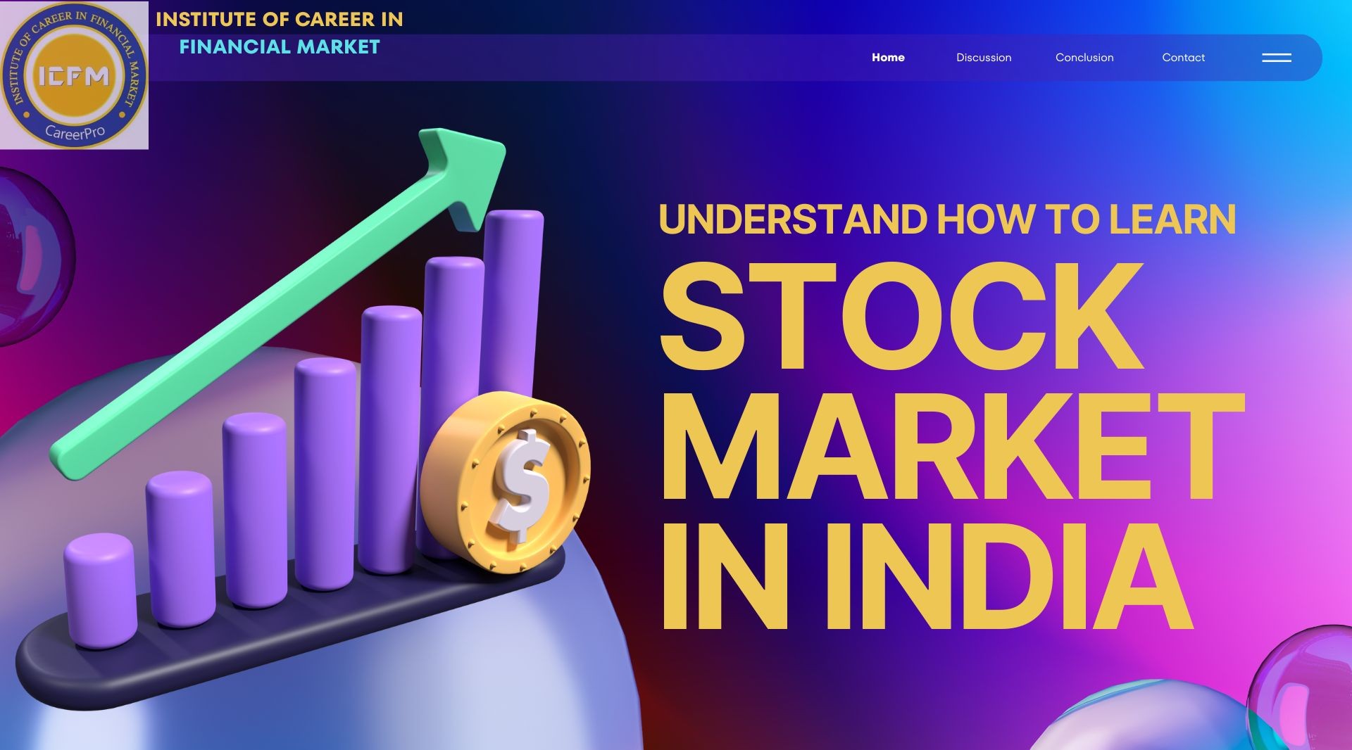 Discover how to learn stock market in India step-by-step with ICFM