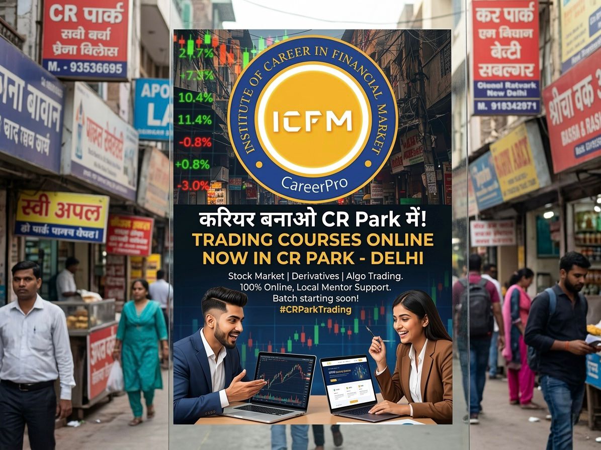 Trading Courses Online in CR Park (Chittaranjan Park)
