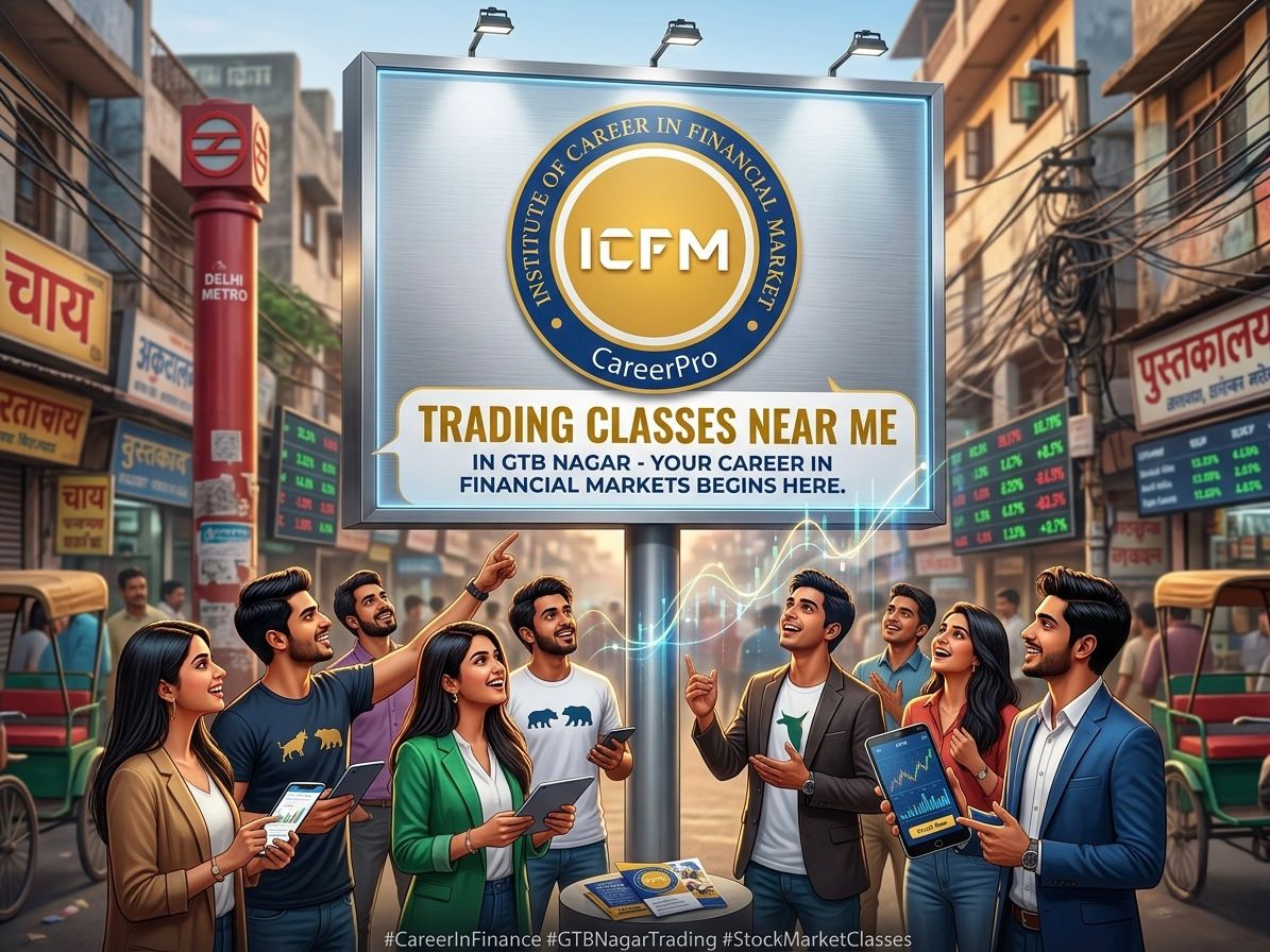 Trading Classes Near Me in GTB Nagar by ICFM India