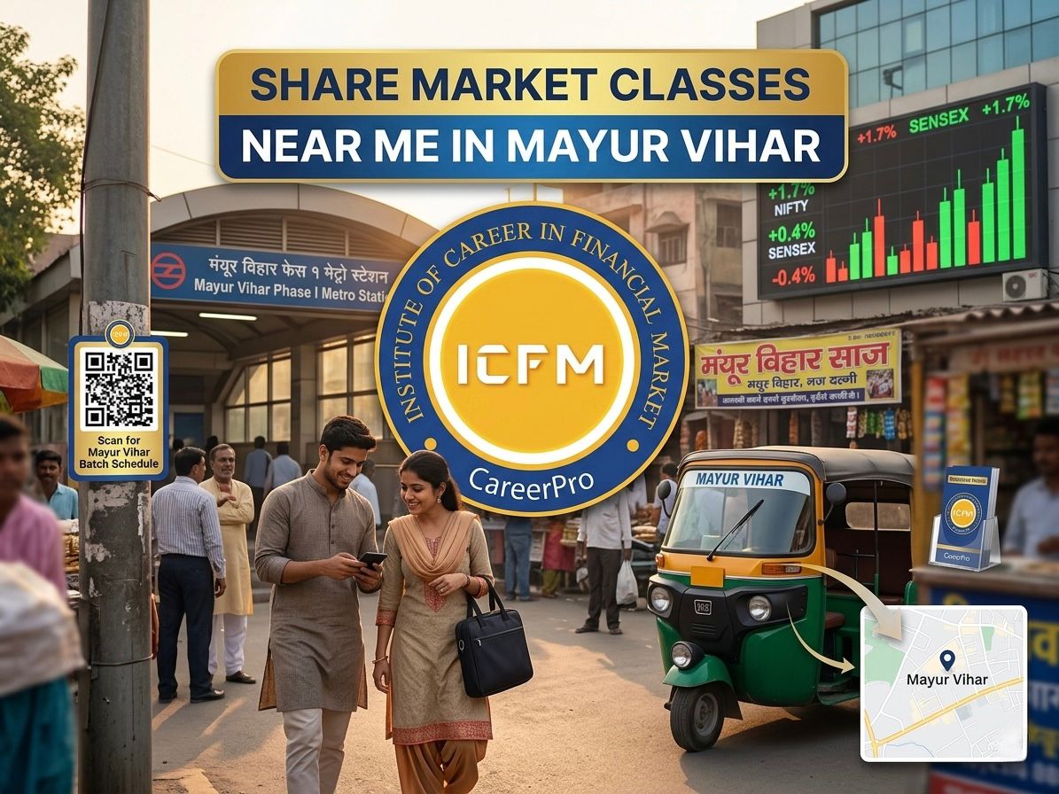 Share Market Classes in Mayur Vihar Phase 1 2 3 with Live Training by ICFM India