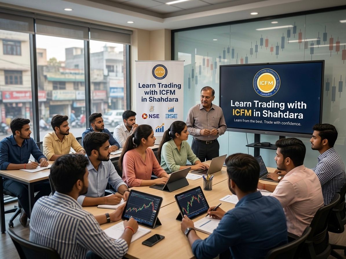 Learn Trading in ICFM in Shahdara with Live Market Training and Certification