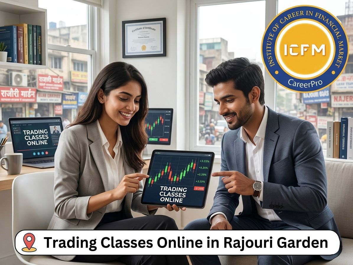 Trading Classes Online in Rajouri Garden by ICFM India