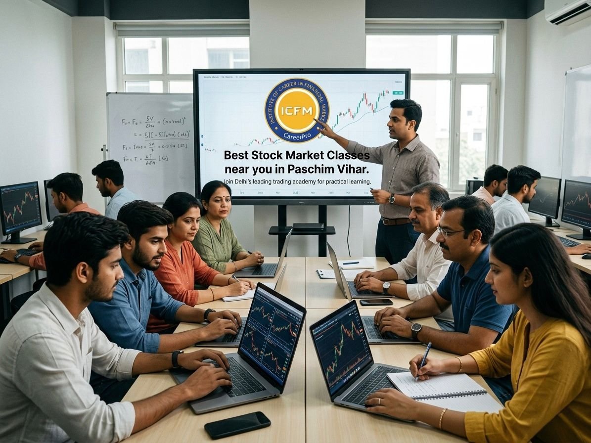 Stock market classes near me in Paschim Vihar