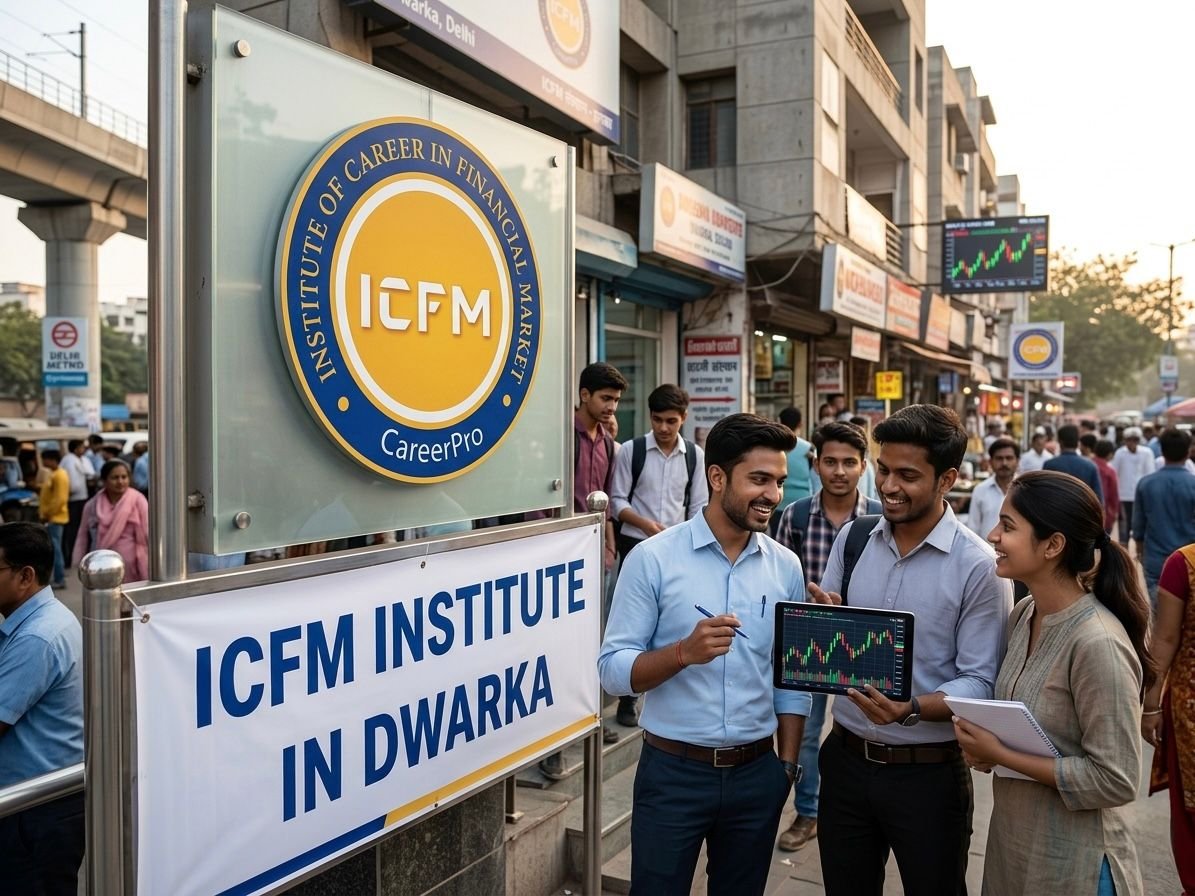 ICFM Institute in Dwarka Sector 1 to 29 stock market classes