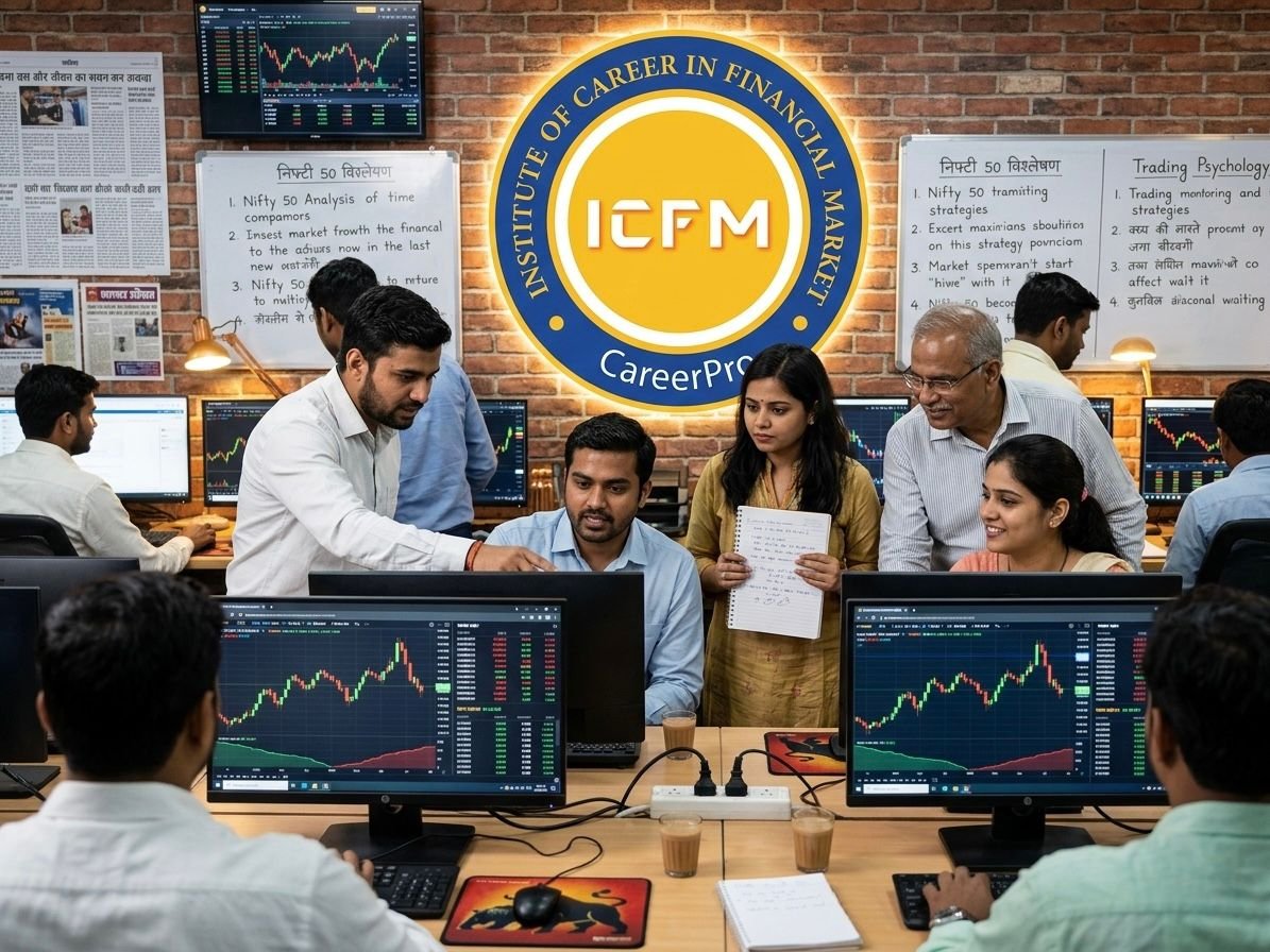 Best trading institute in India classroom training ICFM
