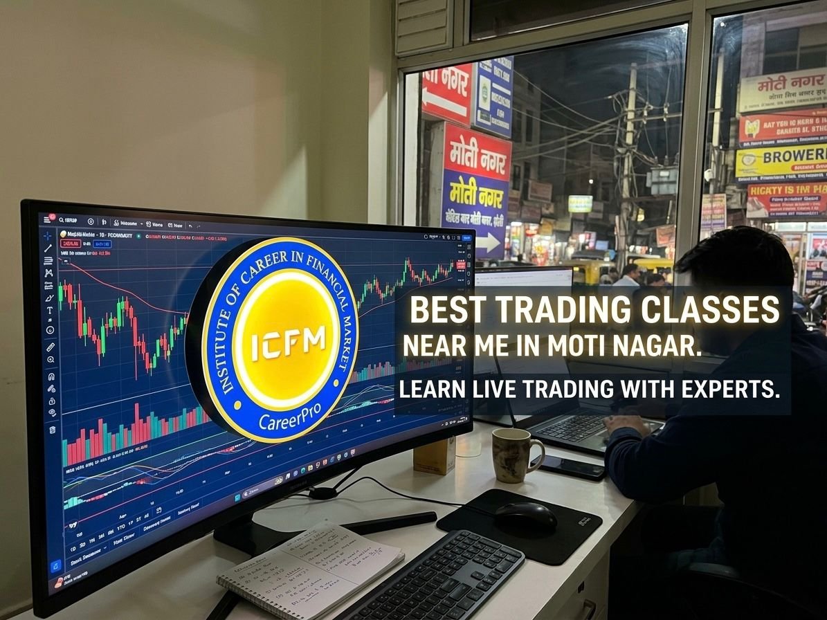 ICFM trading institute in Moti Nagar Delhi