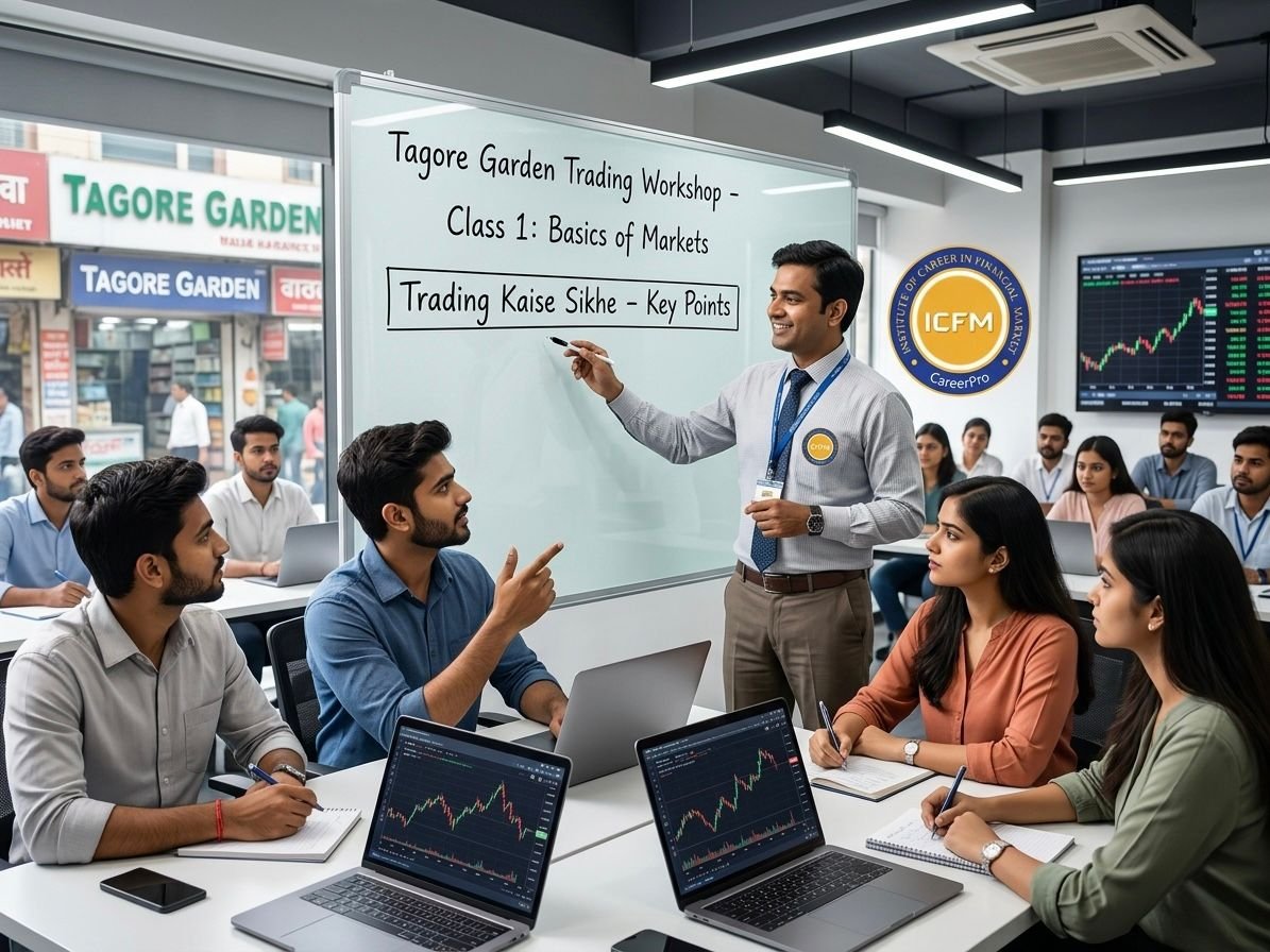 trading kaise sikhe in Tagore Garden classroom training