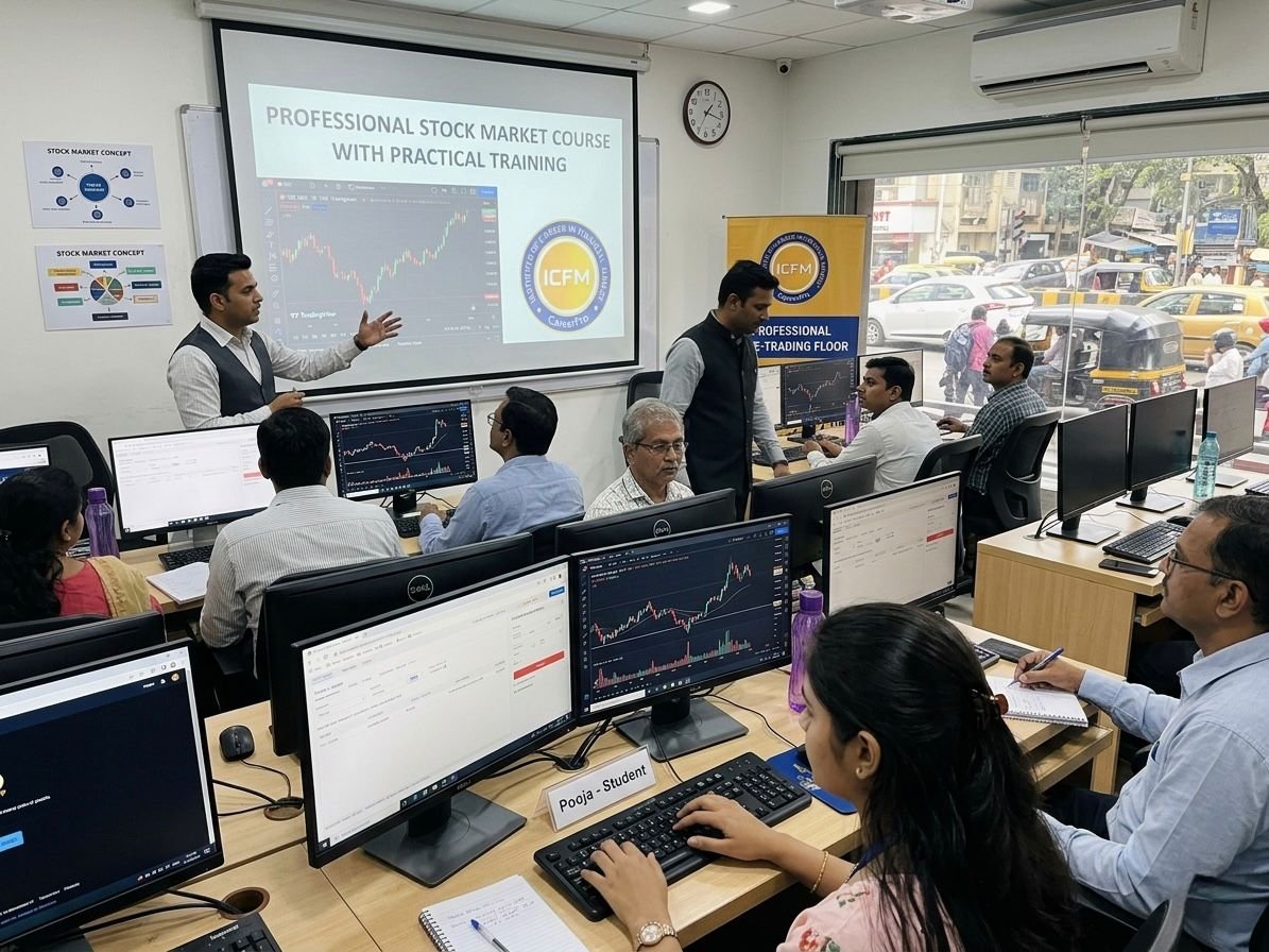 Trading Classes in Anand Niketan by ICFM India