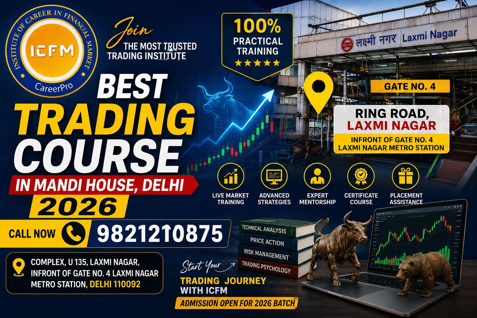 Best Trading Course in Mandi House Delhi