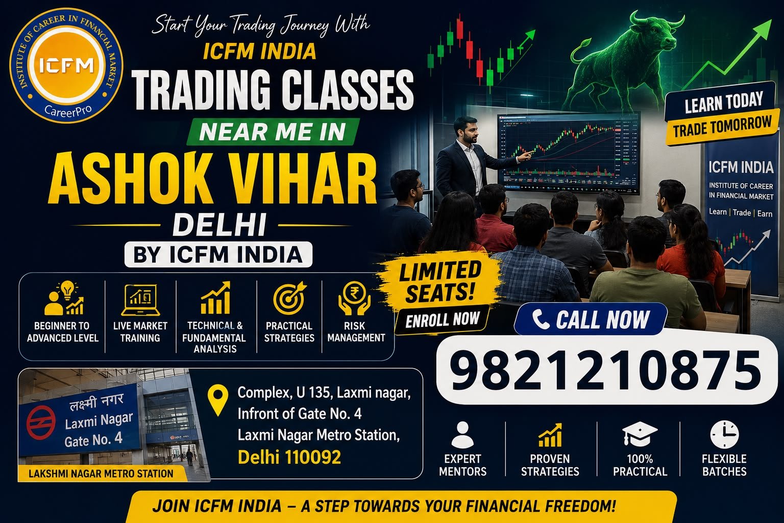 IFM India trading classes near Ashok Vihar