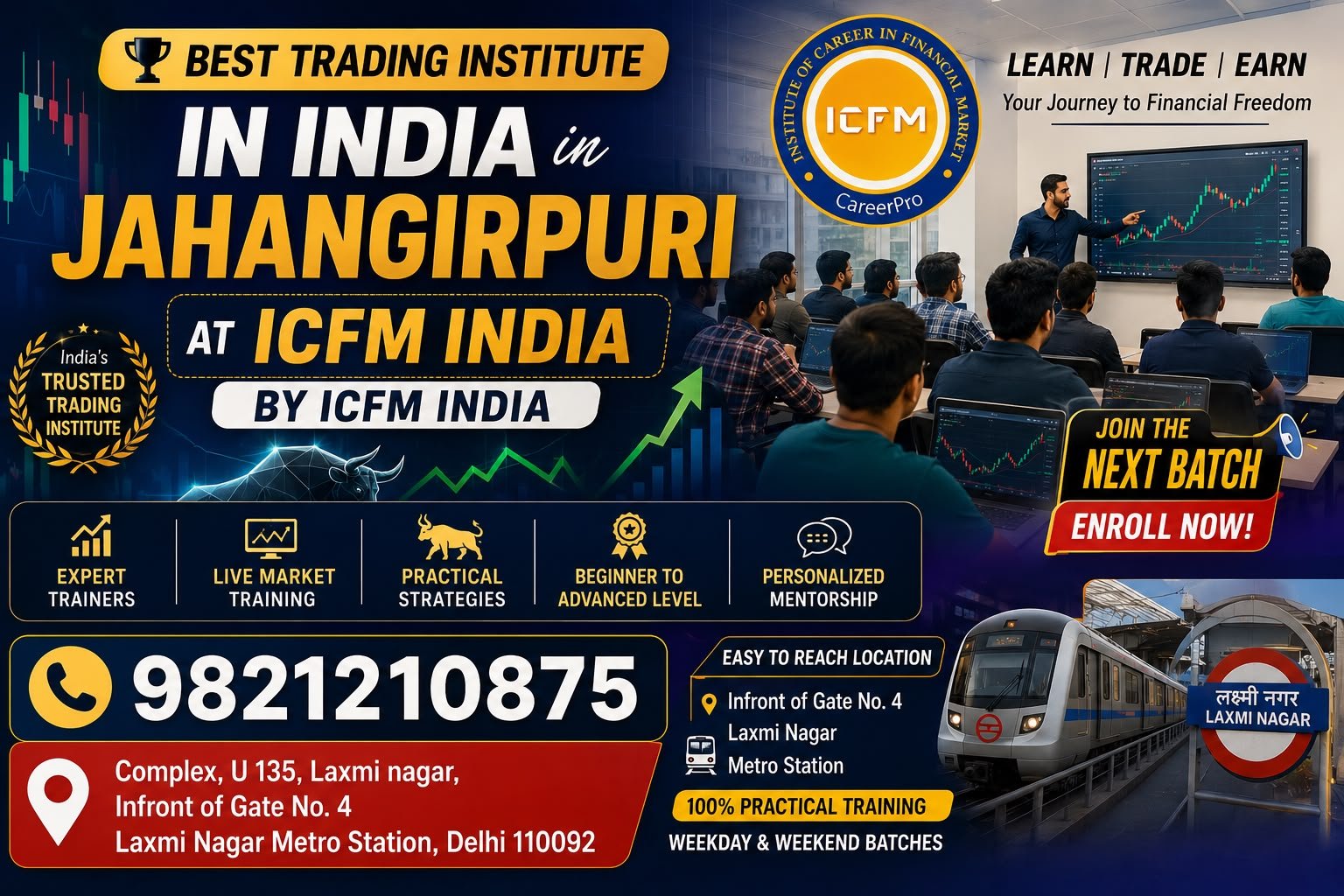 Best Trading Institute in India in Jahangirpuri