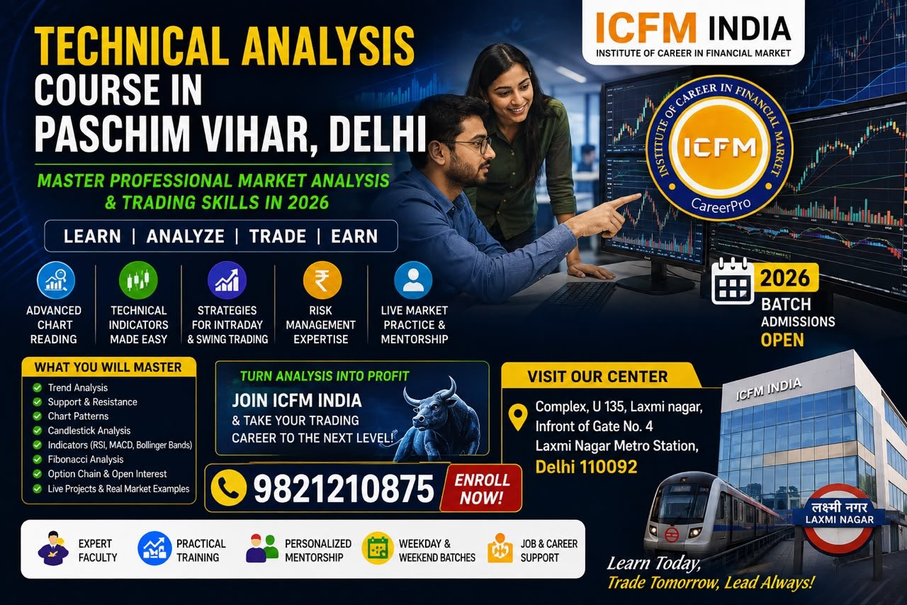 Technical Analysis Course in Paschim Vihar by ICFM