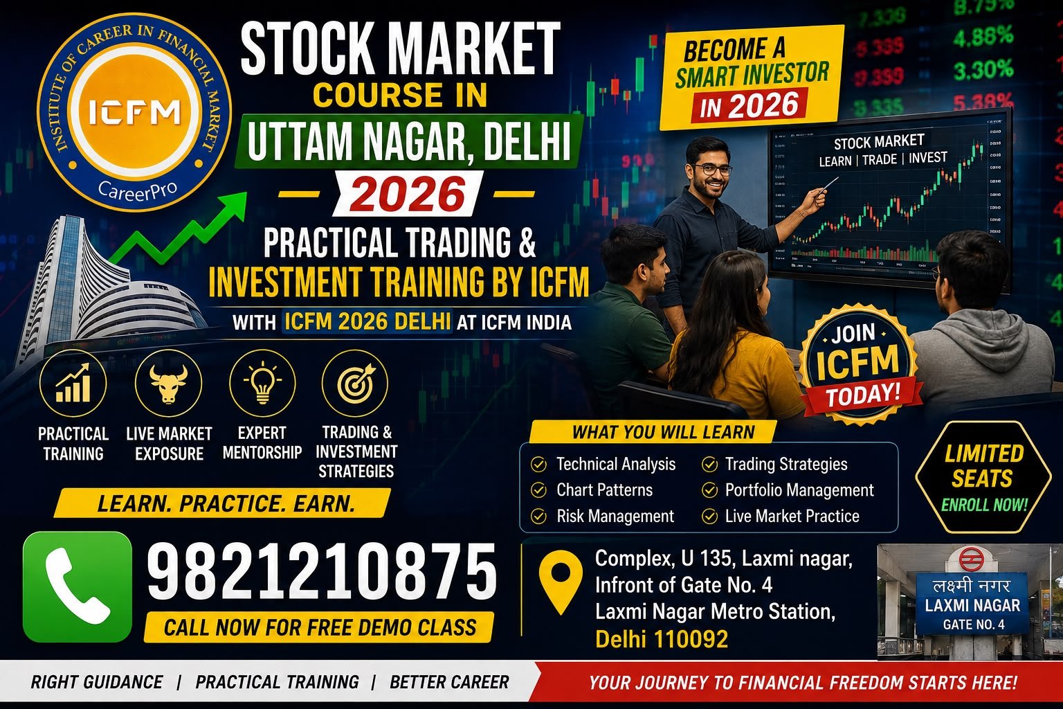 Stock Market Course in Uttam Nagar