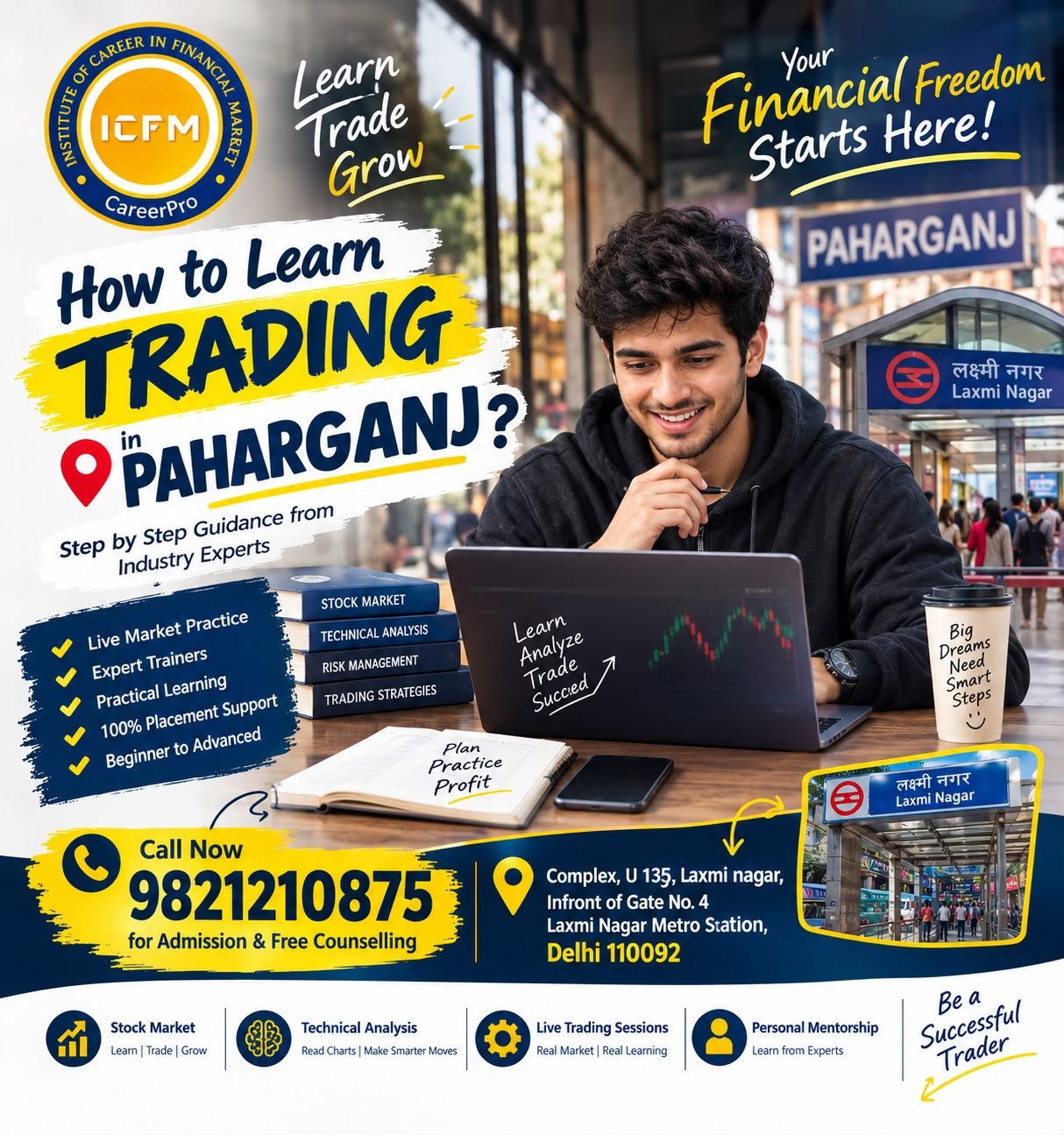 How to Learn Trading in Paharganj – Stock Market Course